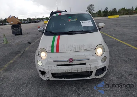 2015 Fiat 500 Sport из США, поврежденный, VIN 3C3CFFBR0FT741467